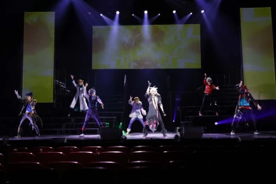 Live Musical『SHOW BY ROCK!!』－DO根性北学園編－夜と黒のReflection 舞台写真