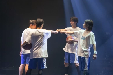 Uzume第9回公演『あの夏の飛行機雲』-永南高校バスケットボール部-舞台写真