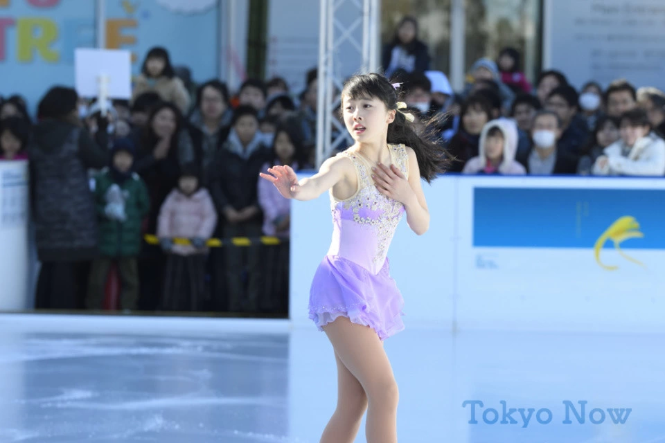本田望結「TOKYO SKYTREE TOWN ICE SKATING PARK」 ©Tokyo Now