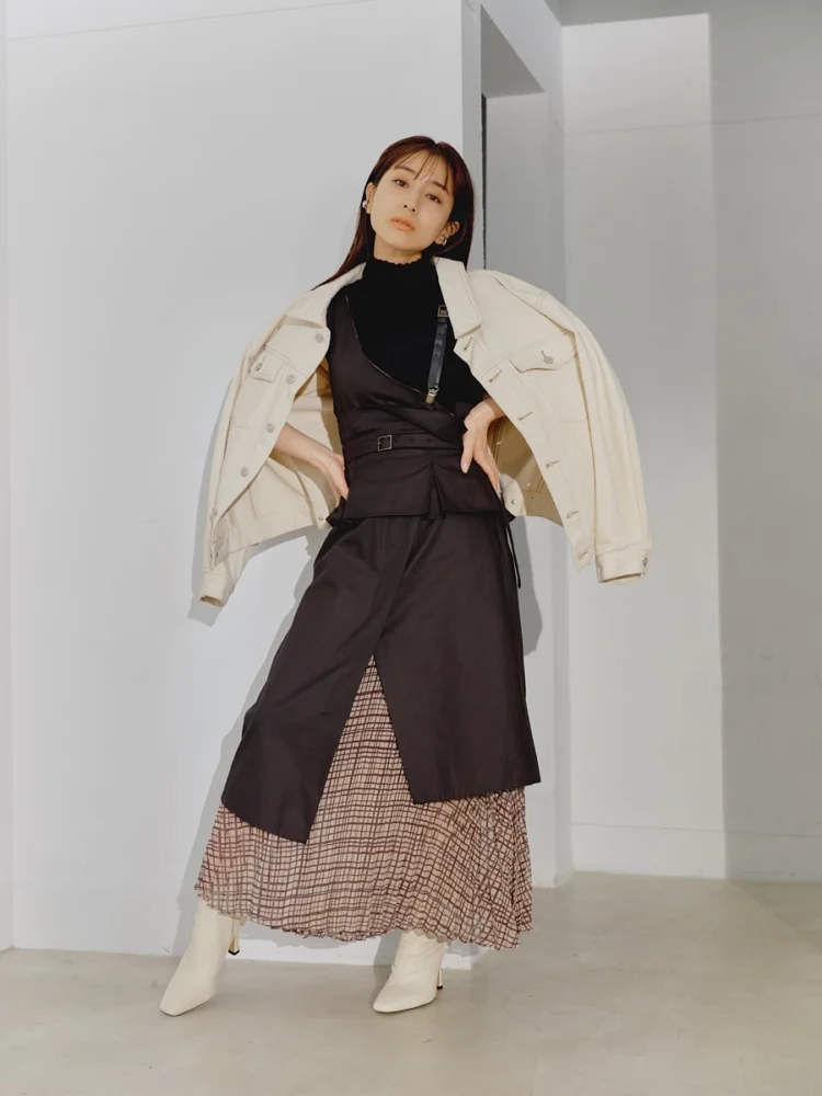 For your spring with Minami Tanaka　穏やかな春へ誘う心地いい服