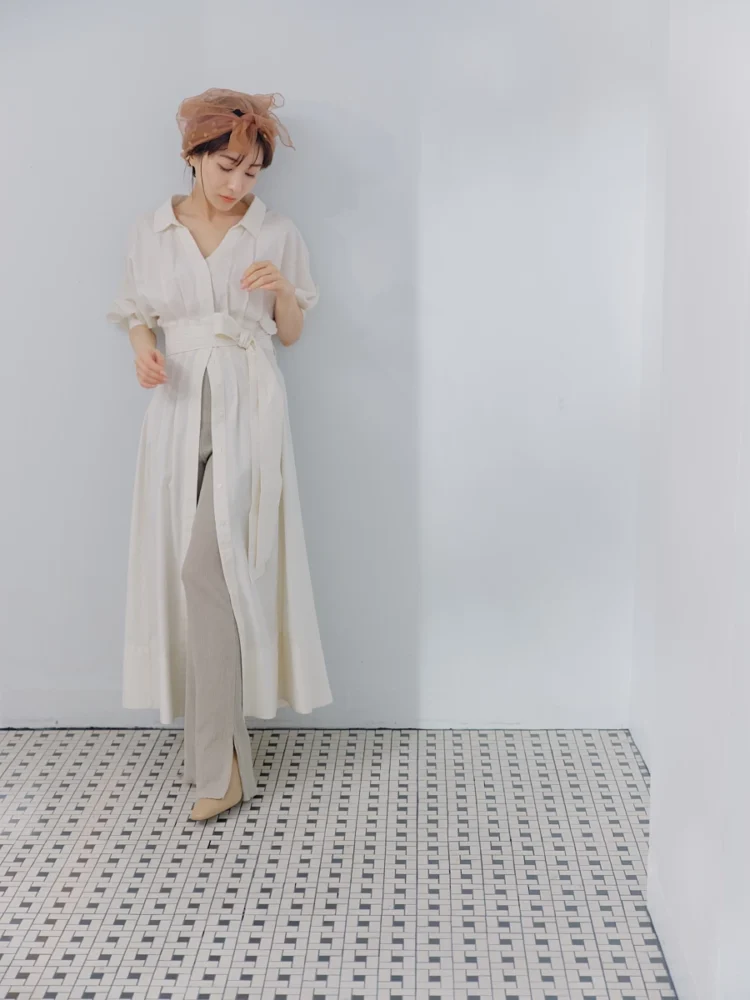 For your spring with Minami Tanaka　穏やかな春へ誘う心地いい服