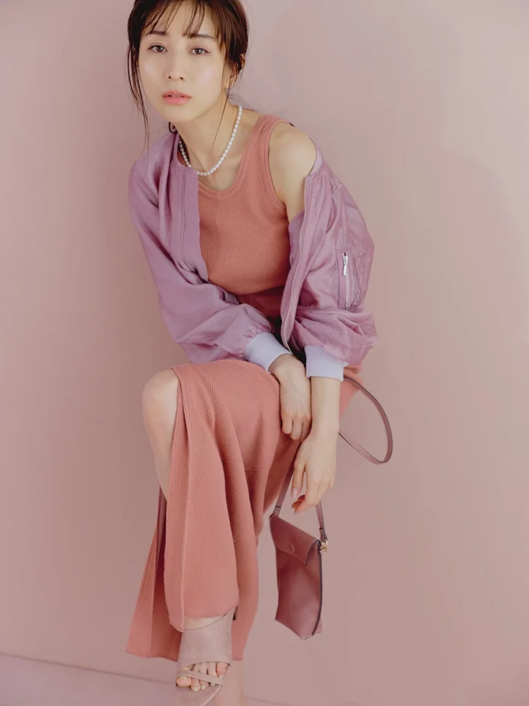 For your spring with Minami Tanaka　穏やかな春へ誘う心地いい服