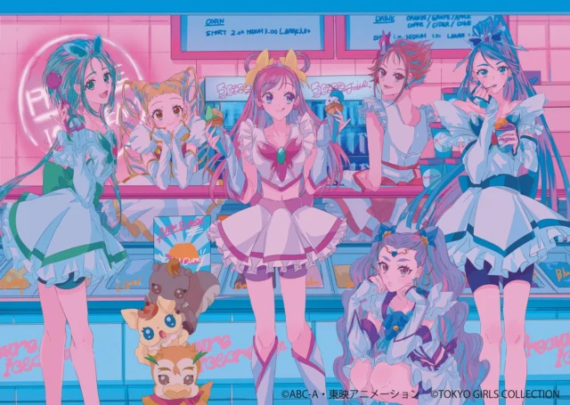 najucoさんイラスト©ABC-A・東映アニメーション　©TOKYO GIRLS COLLECTION