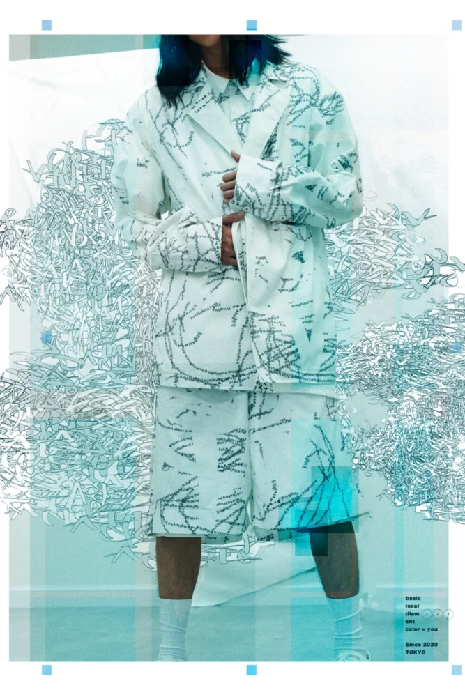 小口大輔／東京モード学園（2020年卒業）／diaments colour