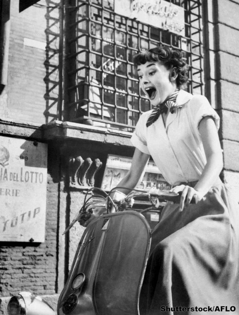 Photo by Paramount/Kobal/Shutterstock (5885944aw)Audrey HepburnRoman Holiday - 1953