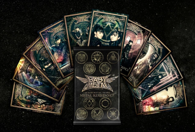 10 BABYMETAL YEARS NFT TRADING CARDS