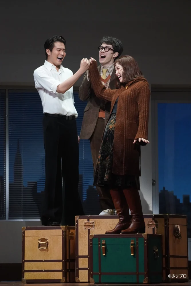 ブロードウェイミュージカル『メリリー・ウィー・ロール・アロング』～あの頃の僕たち～舞台写真