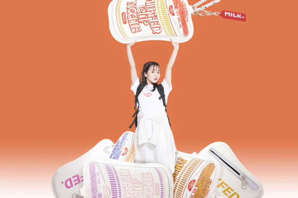 「MILKFED.」×「カップヌードル」コラボレーションアイテム