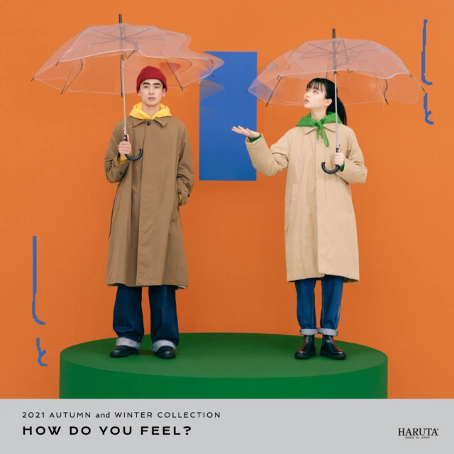 HARUTA 2021 AUTUMN and WINTER COLLECTION「HOW DO YOU FEEL」