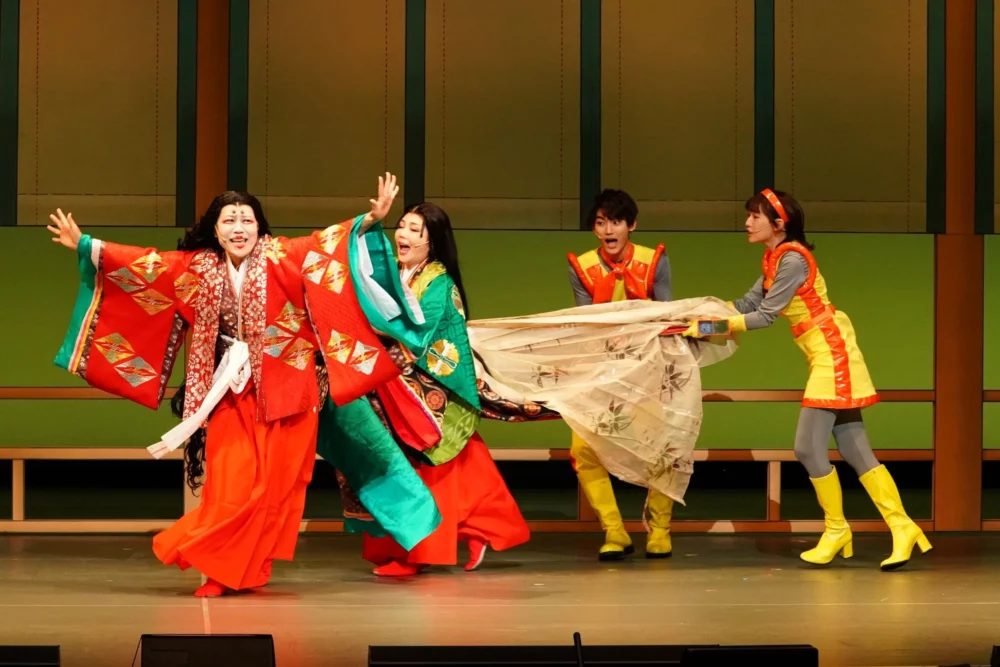 『チコちゃんに叱られる！on STAGE　～そのとき歴史はチコっと動いた！～』舞台写真