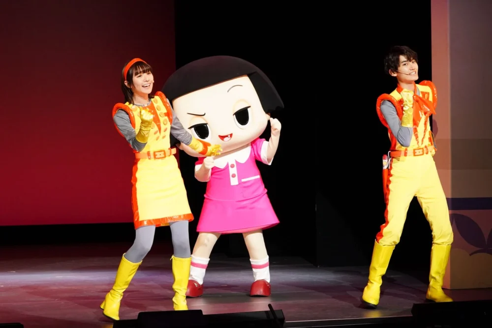 『チコちゃんに叱られる！on STAGE　～そのとき歴史はチコっと動いた！～』舞台写真