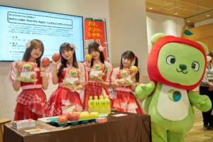 Peel the Appleが「長野県りんごの日」に信州りんご応援団を結成！