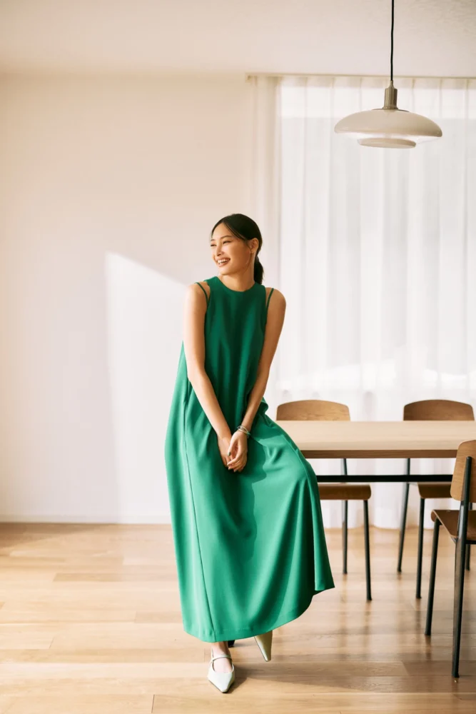 Mila Owen with AYA OMASA 23' SPRING COLLECTION