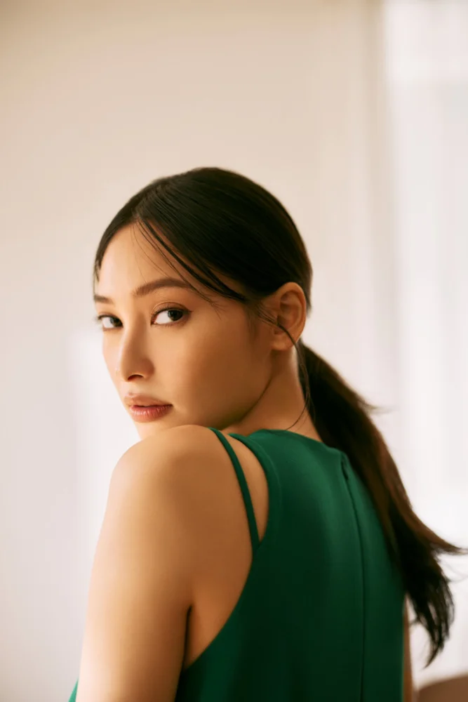 Mila Owen with AYA OMASA 23' SPRING COLLECTION