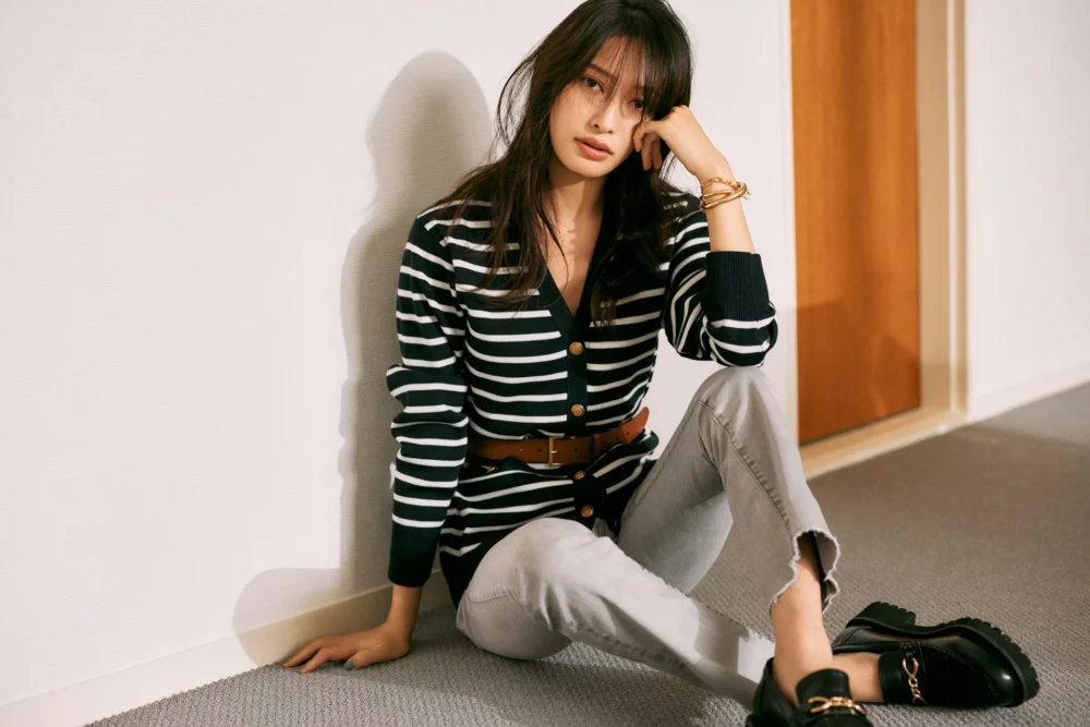 Mila Owen with AYA OMASA 23' SPRING COLLECTION