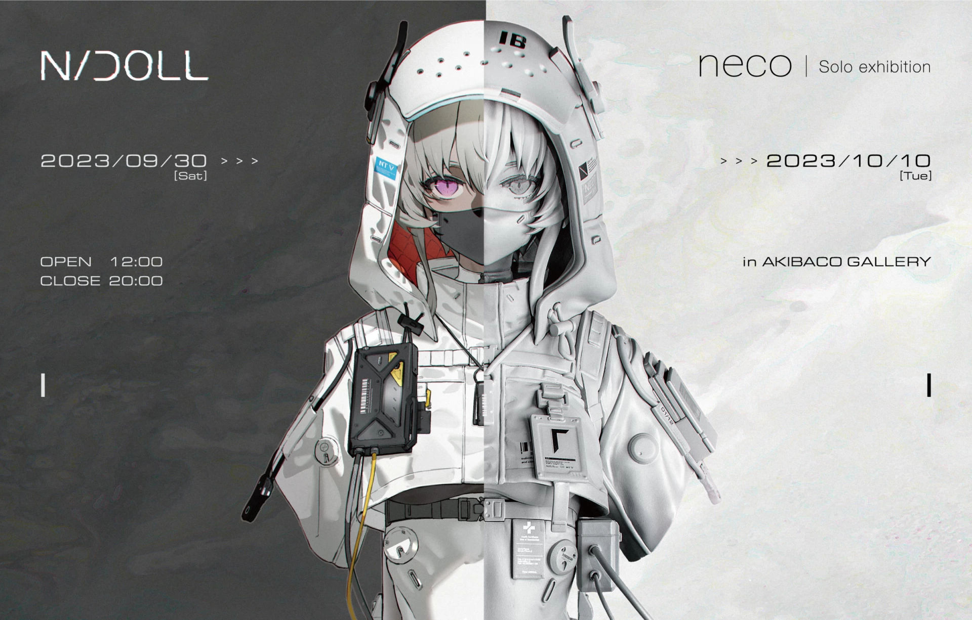 neco Solo exhibition -N/DOLL-