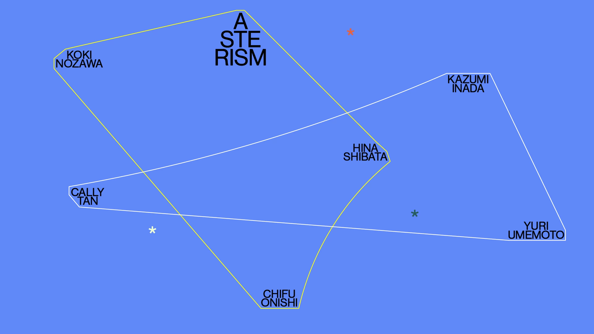 企画展『ASTERISM（⁂）』