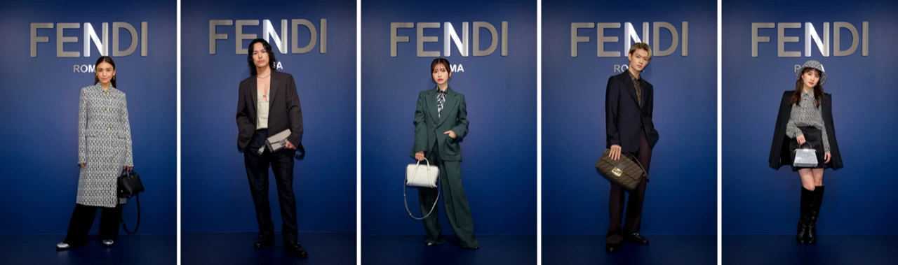 CELEBRITIES AT THE FENDI WINTER 2023 COLLECTION COCKTAIL EVENT