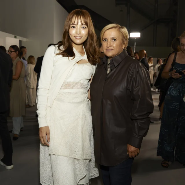 Haruna Kawaguchi in Milan for FENDI SS24 Show