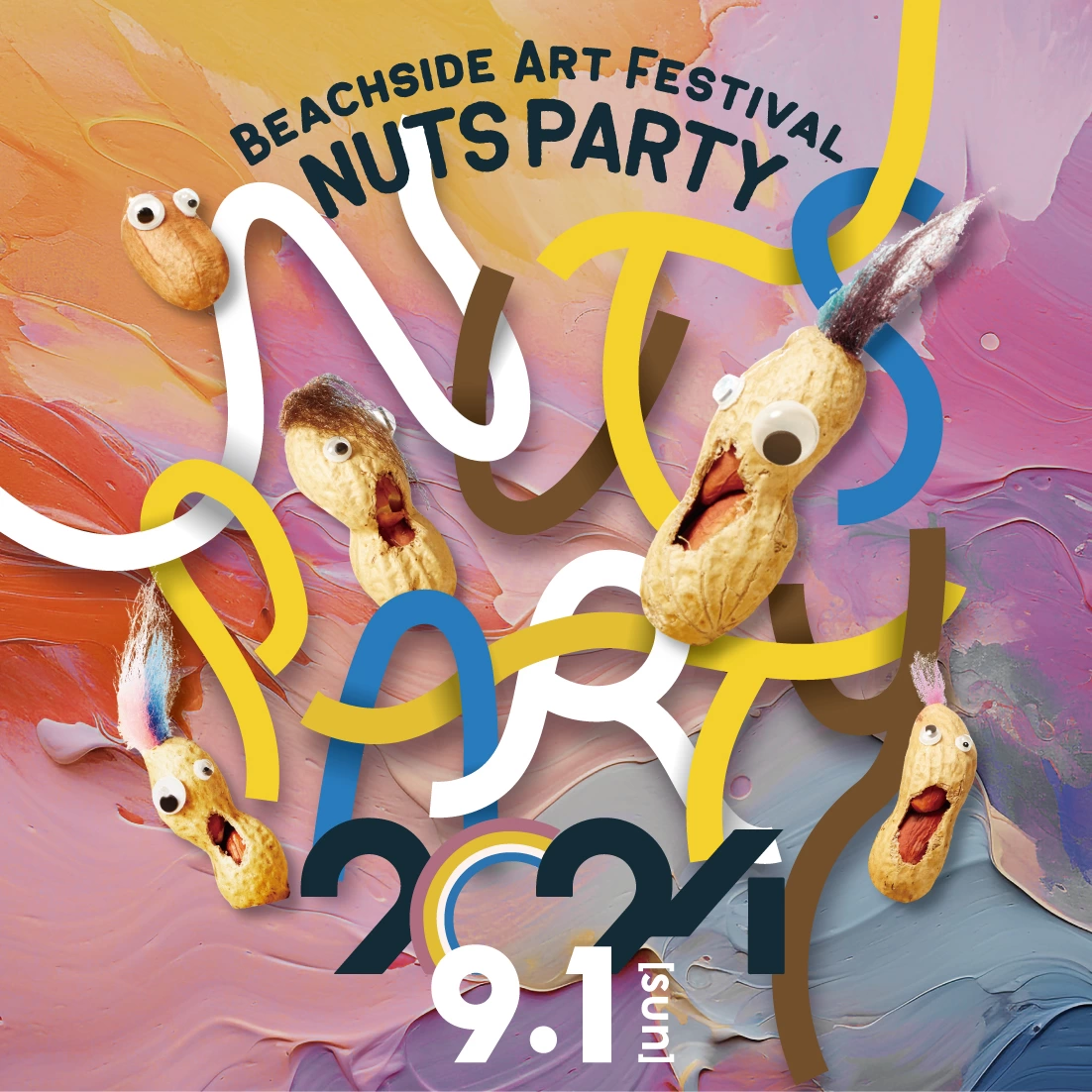 Beachside Art Festival Nuts Party 2024