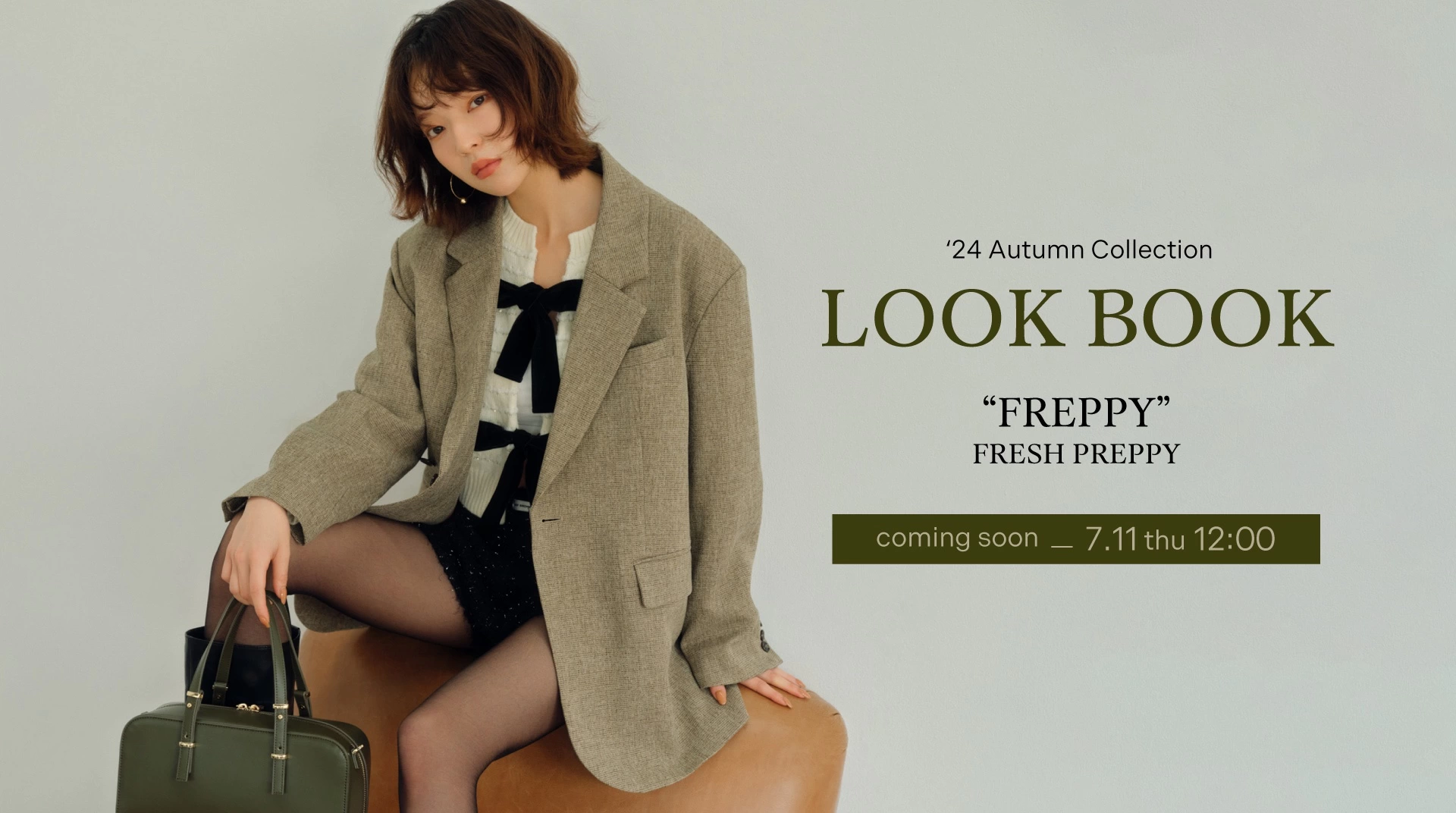 LILY BROWN 2024 Autumn Collection LOOK BOOK "FREPPY" FRESH PREPPY
