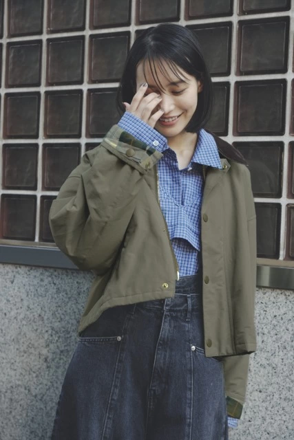 FRAY I.D × Barbour featuring SARA MINAMI