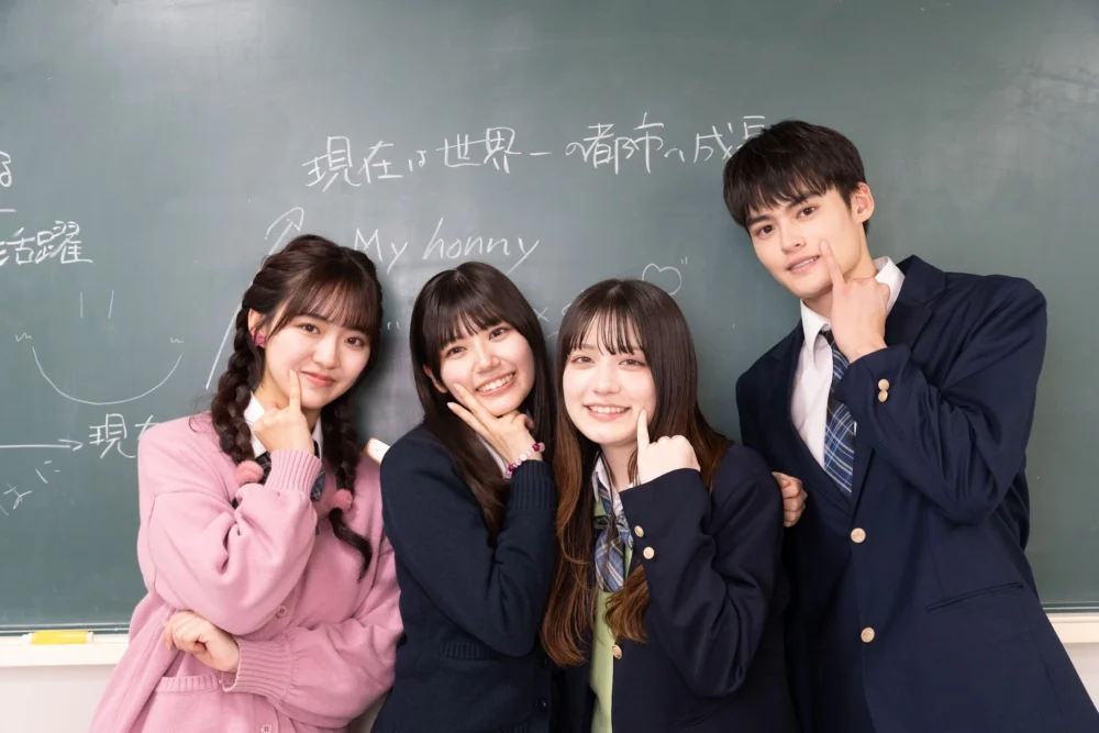 ショートドラマ『毎日はにかむ僕たちは。』撮影風景