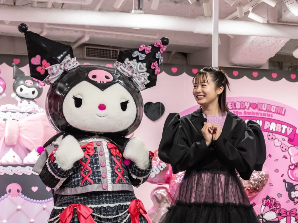 特別展「MY MELODY♡KUROMI ANNIVERSARY PARTY」プレス発表会 ©’25 SANRIO 著作(株)サンリオ