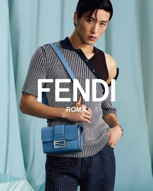 Men’s Spring/Summer 2025 Advertising Campaign featuring Ren Meguro as FENDI Global Menswear Ambassador