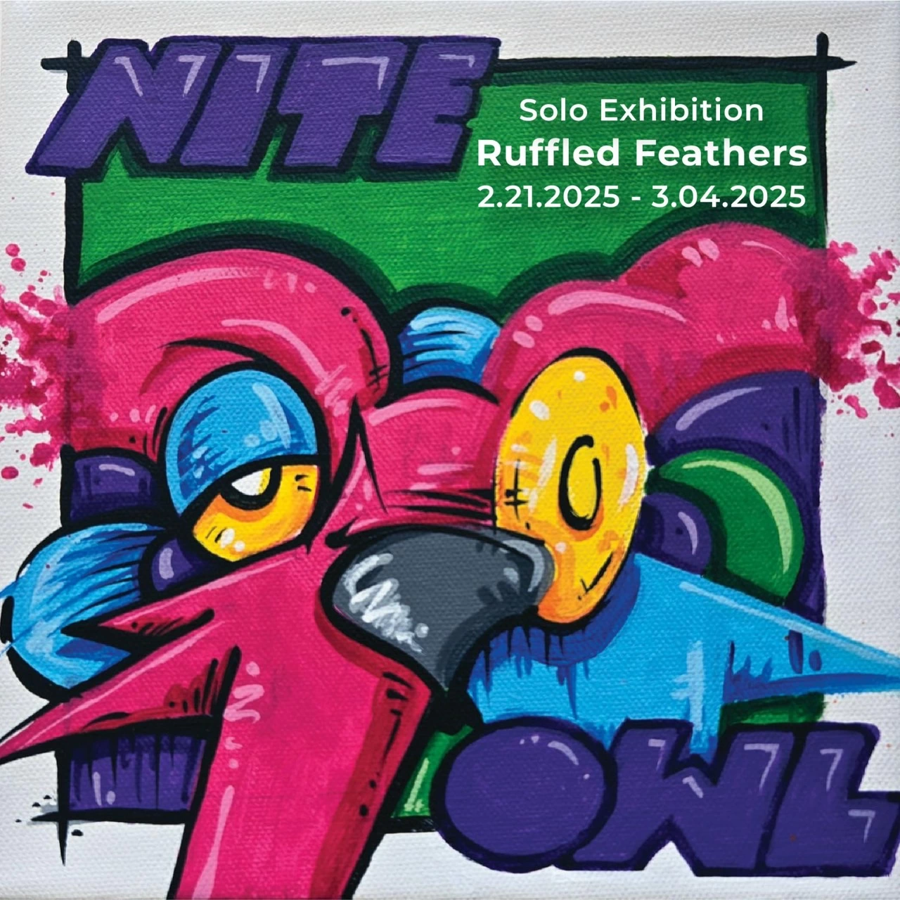 Bankrobber LABO × Bridge Mogura Gallery presents Nite Owl『Ruffled Feathers』