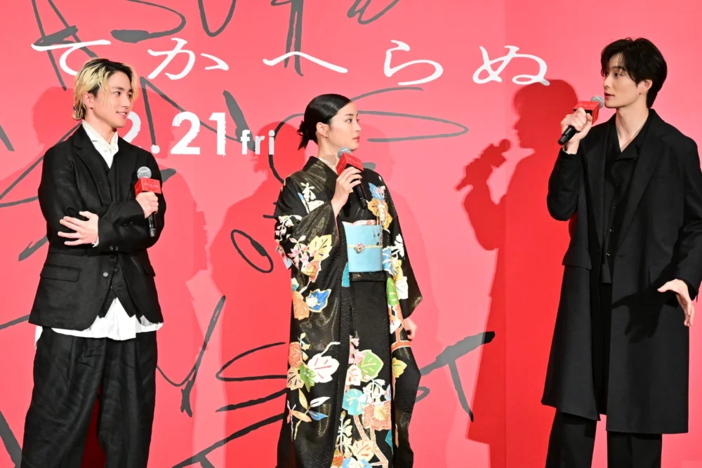 映画『ゆきてかへらぬ』1/30(木)完成披露舞台挨拶