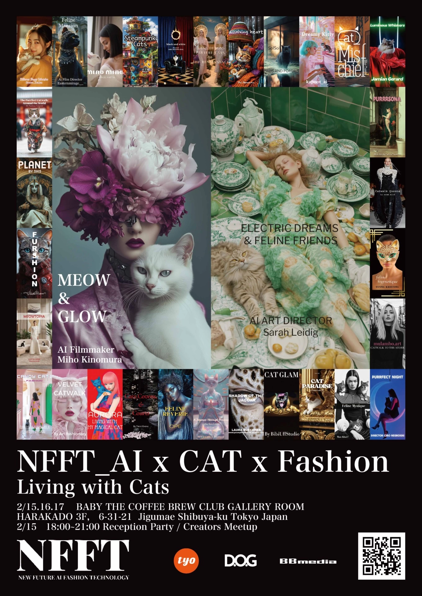 NFFT AI x CAT x Fashion "Living With Cats"