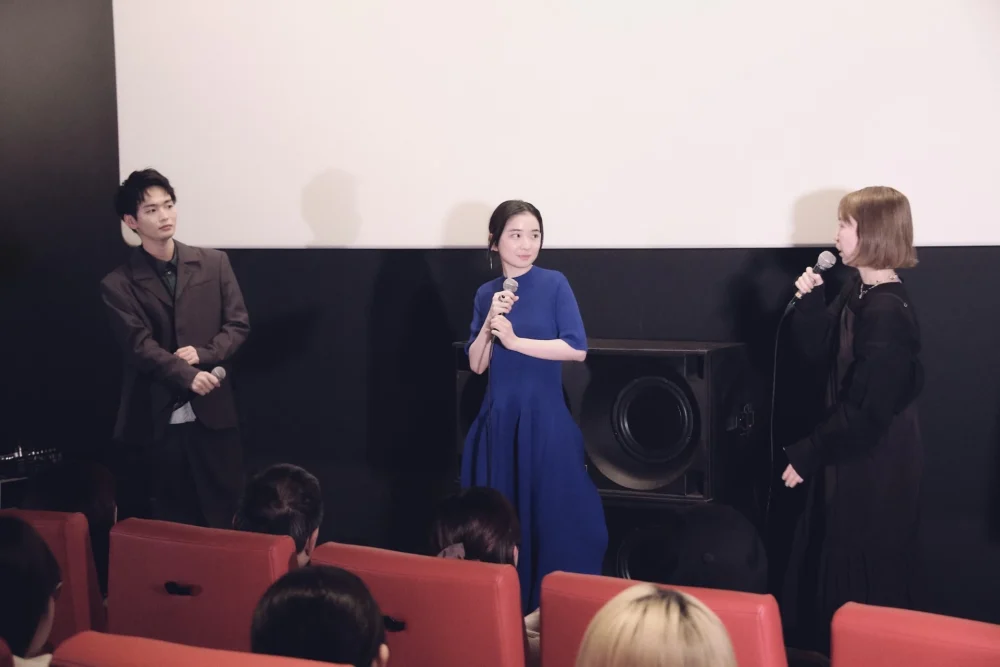 映画『飛べない天使』初日舞台挨拶