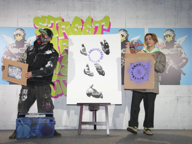 「Stream of Banksy Effect ストリートアートの進化と革命 展 - Street Art ®Evolution -」記者会見・先行内覧会 ©️ストリートアートの進化と革命 展