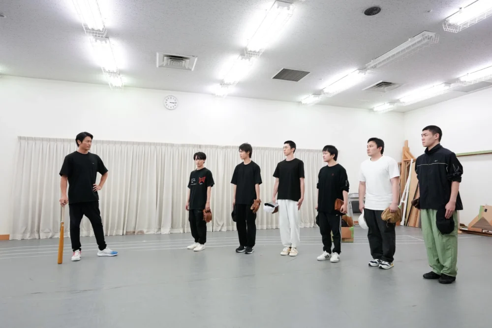 舞台『あの夏、君と出会えて～幻の甲子園で見た景色～』公開稽古