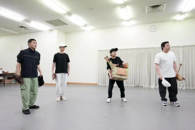 舞台『あの夏、君と出会えて～幻の甲子園で見た景色～』公開稽古