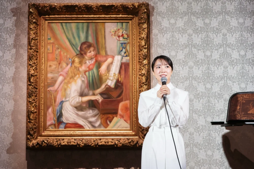 「オルセー美術館所蔵 印象派―室内をめぐる物語」展覧会アンバサダー・上白石萌音
