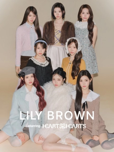 LILY BROWN starring Hearts2Hearts ’25 Winter Collection