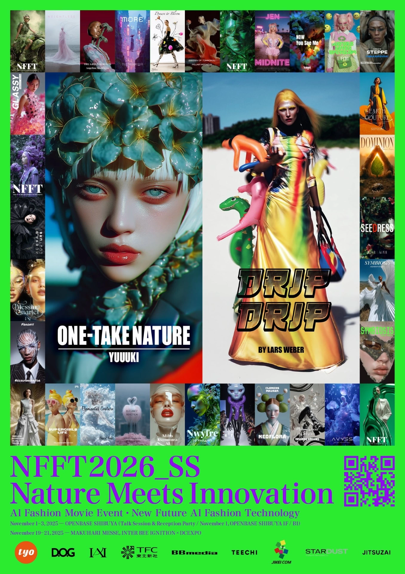 『NFFT2026_SS_Nature Meets Innovation』AI Fashion Movie 展