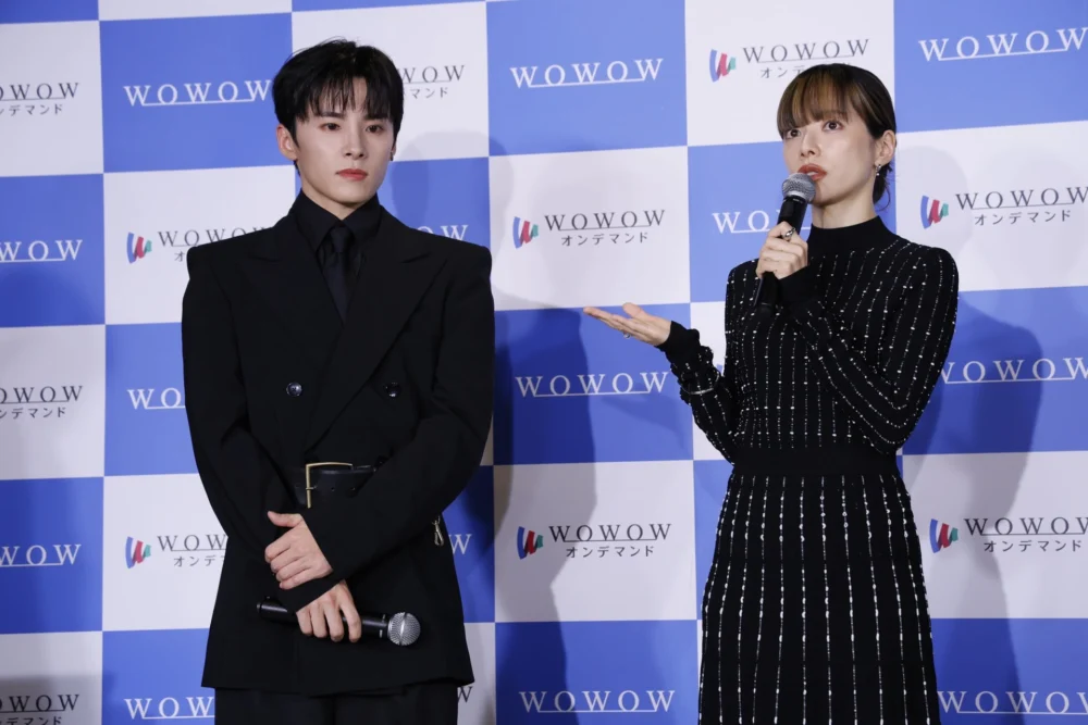 『連続ドラマW シャドウワーク』完成報告会