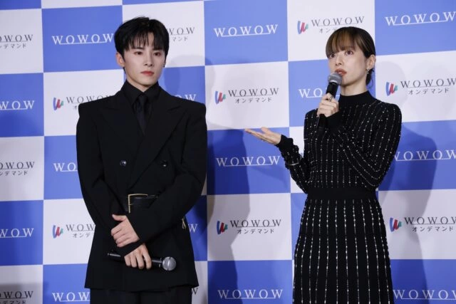 『連続ドラマW シャドウワーク』完成報告会