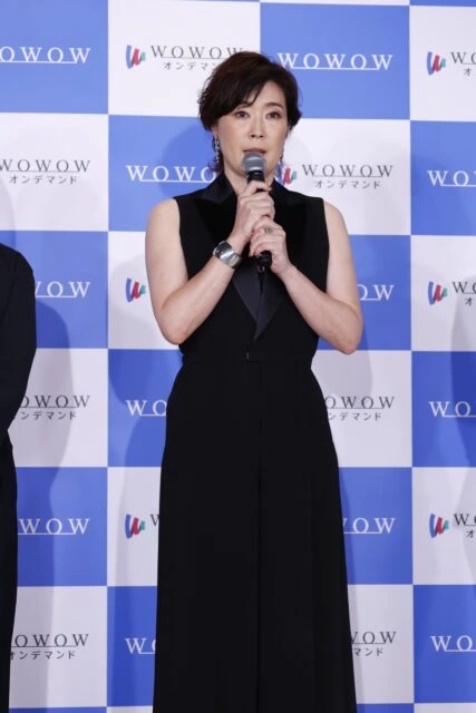 『連続ドラマW シャドウワーク』完成報告会