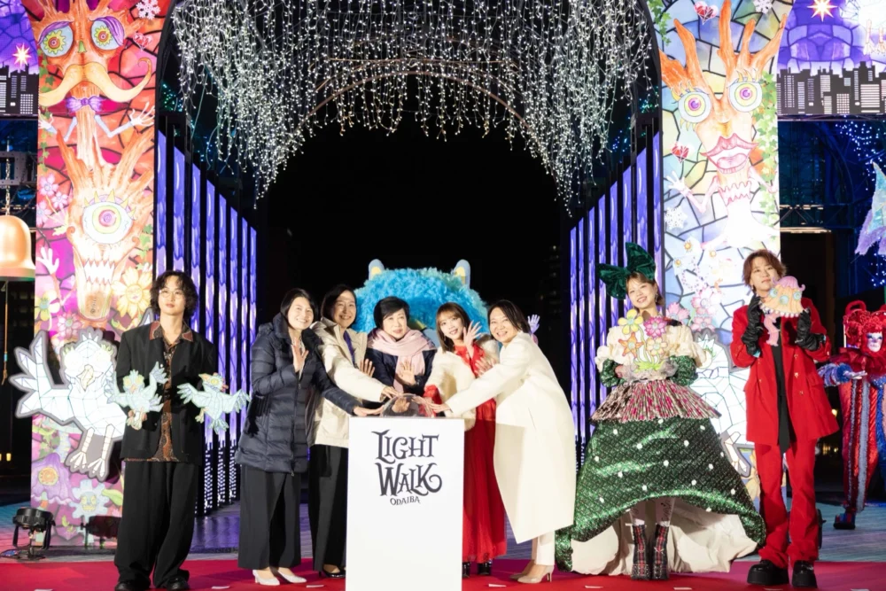 「LIGHT WALK ODAIBA」点灯式