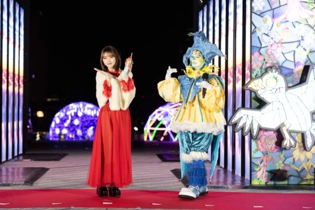 「LIGHT WALK ODAIBA」点灯式