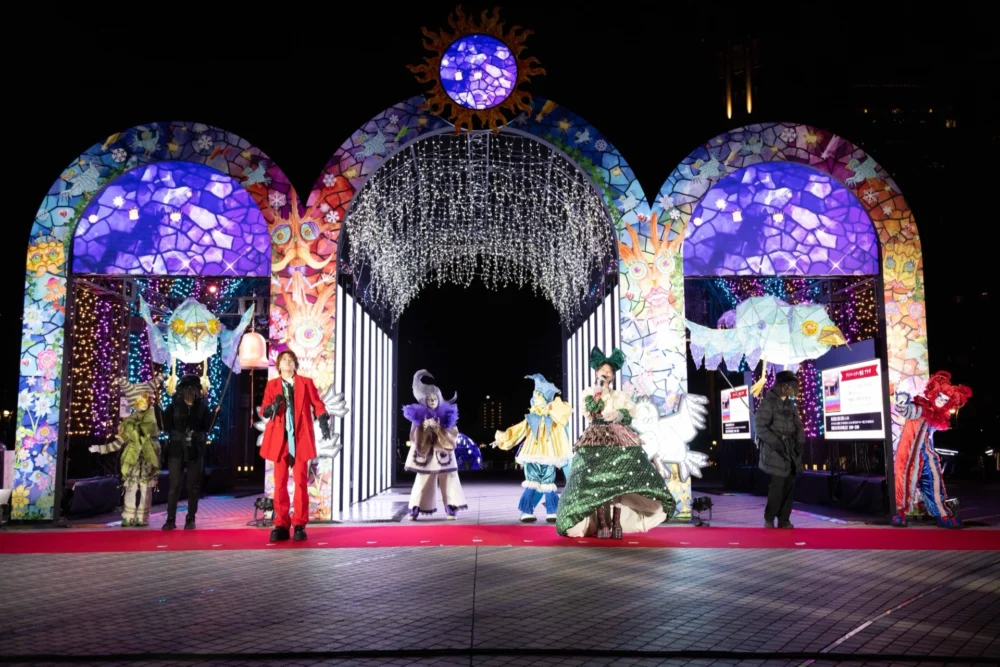 「LIGHT WALK ODAIBA」点灯式