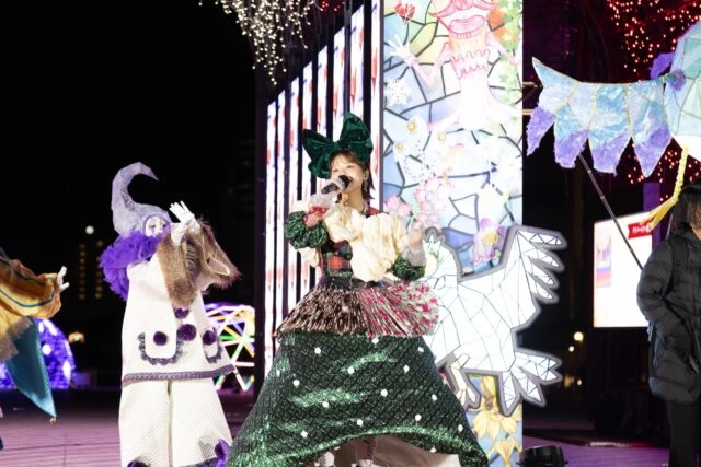 「LIGHT WALK ODAIBA」点灯式