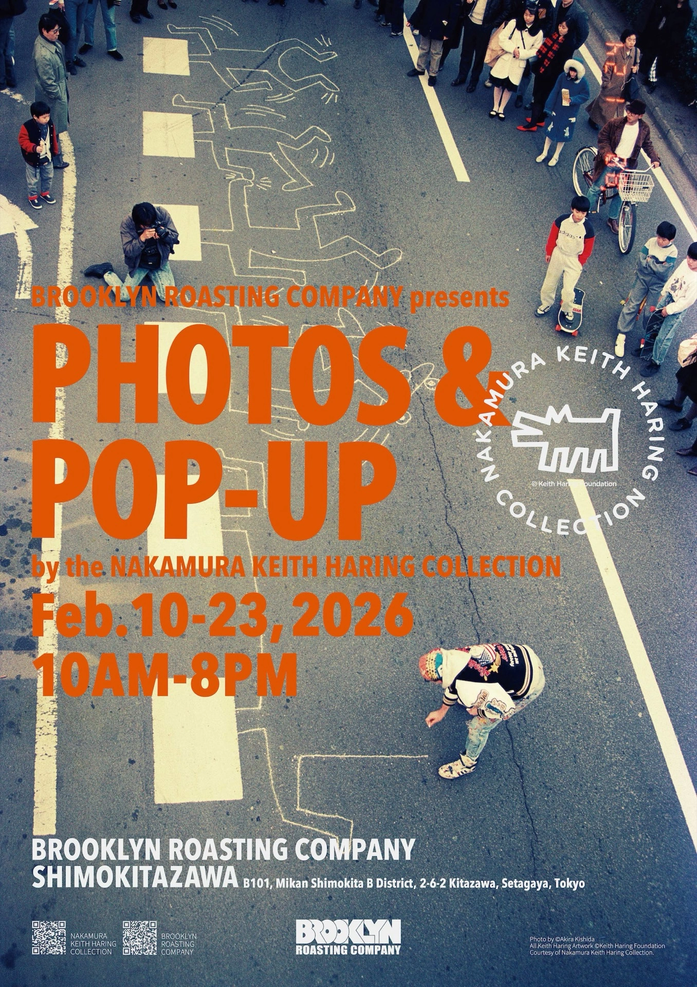 BROOKLYN ROASTING COMPANY presents PHOTOS & POP-UP by the NAKAMURA KEITH HARING COLLECTION