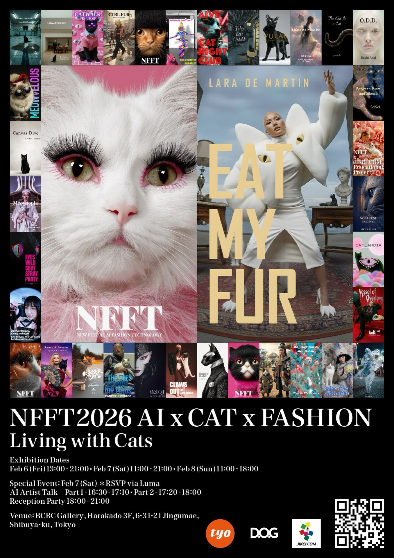 NFFT2026_AI x CAT x FASHION Living with Cats ―ネコといる暮らし展―