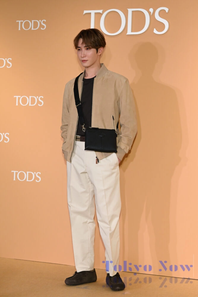 トッズ ブランド アンバサダー就任記者会見