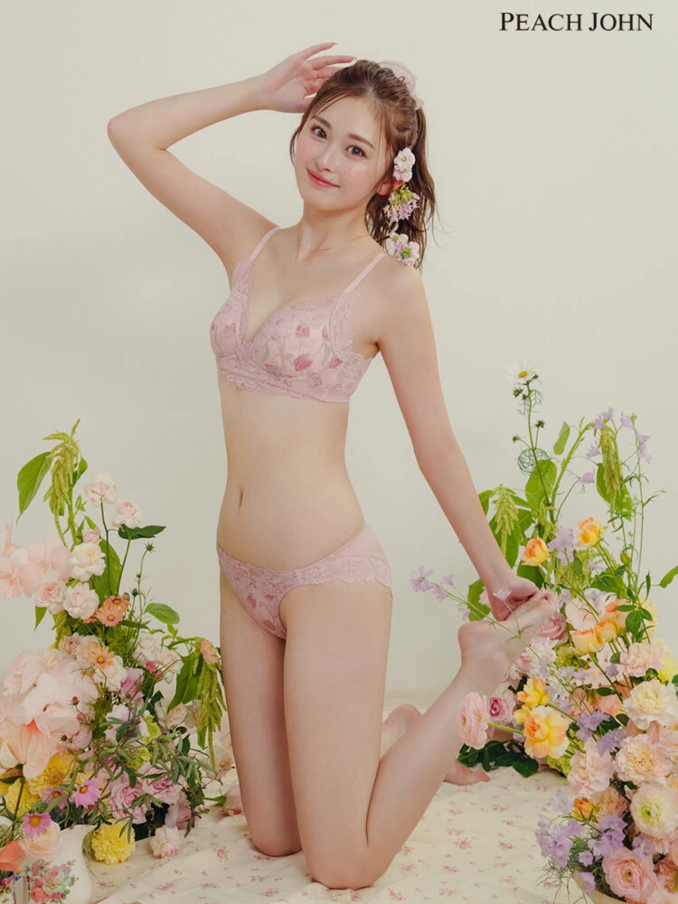 PEACH JOHN - ゆうちゃみが魅せる春ランジェリー